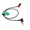 HangTon Audio Cable for Sennheiser Sony Wireless Receiver to Blackmagic BMPCC 4K BMCC 6K Canon C70, Low-Profile Locking 3.5mm 1/8" to Mini XLR 3 Pin Red 50cm #4
