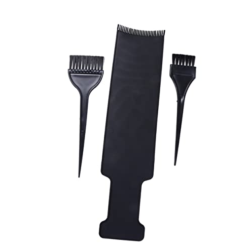 DECOMELODY 3 piezas Kit de Teñido de Cabello con Tablero Grande y Pinceles para Peluquería Cepillos para Mechas y Tintes Económico y Protección del Cabelludo Profesional y Doméstico