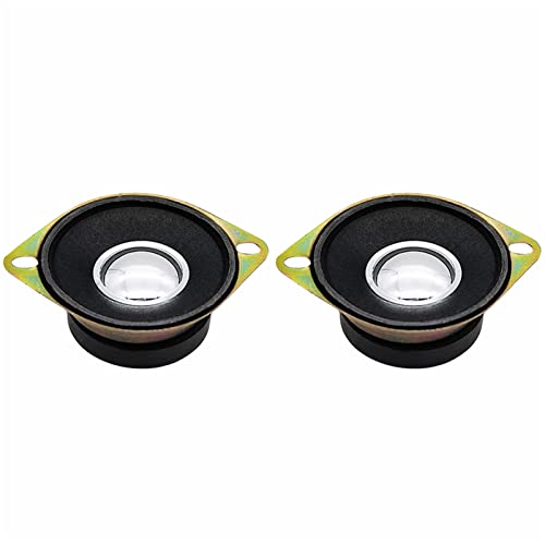 WNJ-TOOL, 2pcs 1.5 Pilote de haut-parleur Tweeter Compact Tweeter 4Ohm 5W Mini Portable Bluetooth Haut-parleur de haut-parleur de haut-parleur Modification de l'enceinte de voiture de voiture DIY