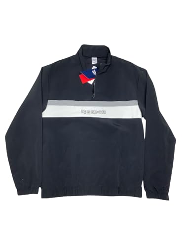 Reebok Men Windbreaker Coat Medium Black2