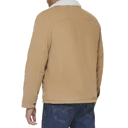 Image of Levi's Men's Corduroy Sherpa Lined Trucker Jacket (Regular & Big & Tall Sizes)
