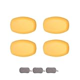 Photo Gallery hsnaxinglife 4 pezzi piatti piani in plastica rigida riutilizzabili,piatto per frutta torte snack dessert pasta,infrangibili,ovale,grande capacità,adatto al microonde e alla lavastoviglie (giallo) Photo Gallery hsnaxinglife 4 pezzi piatti piani in plastica rigida riutilizzabili,piatto per frutta torte snack dessert pasta,infrangibili,ovale,grande capacità,adatto al microonde e alla lavastoviglie (giallo)
