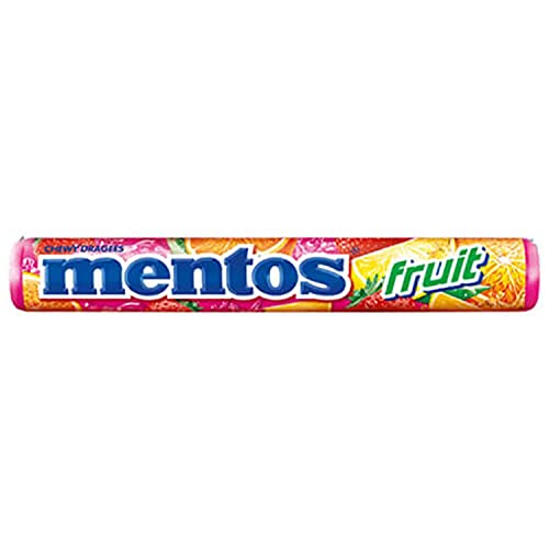 Mentos Fruit Roll, 4 X 29 Gram