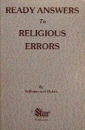 Paperback Ready Answers to Religious Errors Book