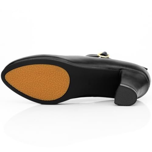 Keemi T-Strap Character Shoes Dance Shoes for Women,Non-Slip Latin Dancing Heels 1920 Shoes for Salsa Tango Flamenco,2.3" 5