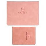 TOGEVAL 2 STÜCK Teiliges Geburtsurkunden Schutzhüllen Kompakte...