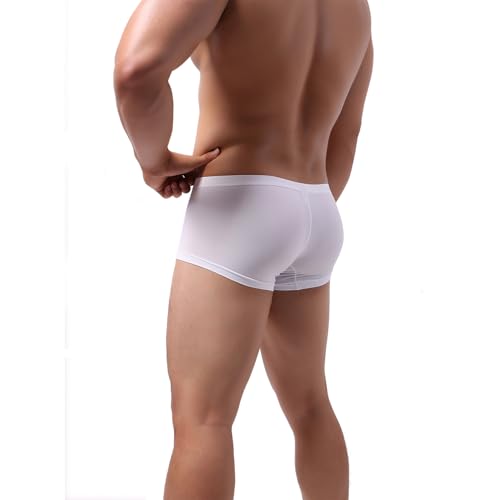 Men's Bluge Boxer Briefs U-Hance Underwear Stretch Pouch Underpanties for Men3