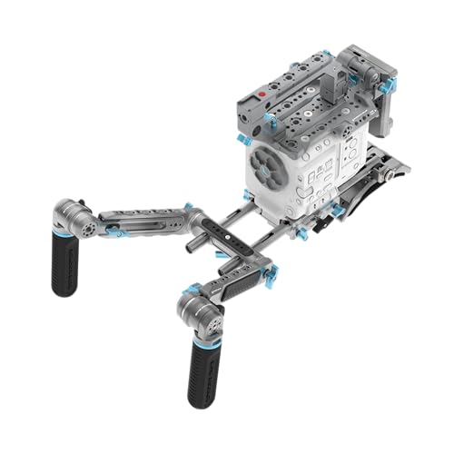 Image of KONDOR BLUE | Ultimate Rig MKII with Pro Gold Mount for Sony FX6 | Designed for Professional workflows and Adaptability to Expand Your Setup | Space Gray