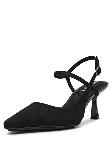 Anne Klein Damen Cosmo Pump, Schwarz Stretch, 39 EU