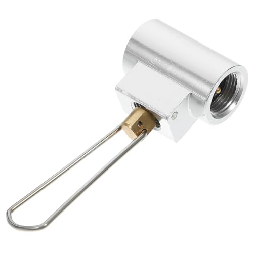 ROMISBABA Gas Conversion Adapter for Outdoor Activities Compact Canister for Camping Hiking and Picnics Reusable Gas Converter for Efficient Usage