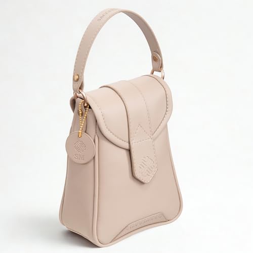 Image of SACCI MUCCI Women's Small Handbag /Cross-Body Phone Bag - Stylish PU Leather Mobile Purse with Adjustable Strap