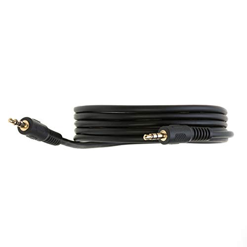 Cable de audio Jack 3.5mm 12FT auxiliar miniatura 3