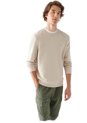 Sweatshirt Homme Mavi en coton respirant et manches longues isolantes