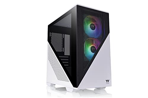 Thermaltake CA-1S4-00S6WN-00 ミニタワー型PCケース Divider 170 TG ARGB -Snow-