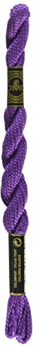 Hilo de algodón perla DMC color violeta medio miniatura 1
