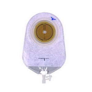 Assura 1-Piece Non-Convex Extra-Extended Wear Urostomy Pouch Cut-to-Fit 3/8" - 2-1/4" - 10 Each/Box