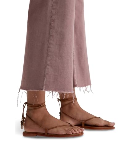 AG Women's Saige Mid-Rise Wide Leg in Sulfur Dusty Mauve4