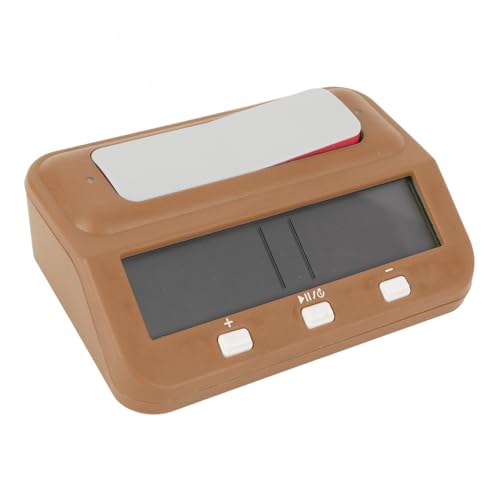 Reloj de ajedrez digital con alarma y memoria (Tan)