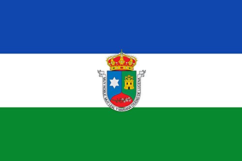 Drapeau Large Lucena Espagne grand format en tissu résistant