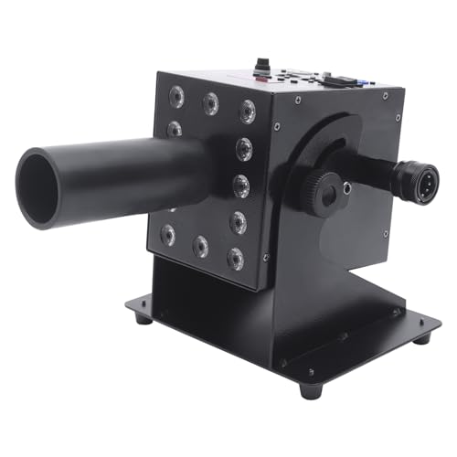 CO2 Cryo Jet Machine, 250W Control Digital DMX 9 Canales CO2 LED Cannon con Manguera de Gas de 5m, Máquina de Efectos de Escenario, Máquina de Humo CO2 para Fiestas y Conciertos miniatura 7