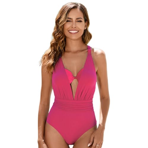 Traje de baño push up de dos piezas con braguita alta y lazos regulables