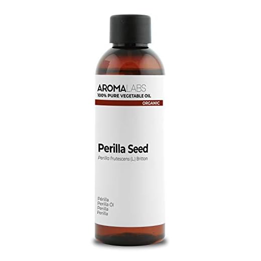 Aceite de Perilla BIO (Perilla frutescens) - 100 mL - Aceite Vegetal Virgen Certificado Cosmos - Aroma Labs
