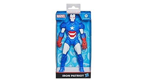 Boneco Marvel Homem de Ferro Patriota - Figura de 24 cm, para crianças acima de 4 anos - F0777 - Has