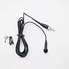 Black ME2 Lapel Lavalier Microphone for Sennheiser G2 G3 G4 MKE2 Clip-On Wireless Microphones System OEM #4
