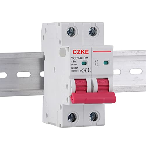 DC MCB Mini Disjoncteur 500V 2P 25A YCB9-80DM Interrupteur CC