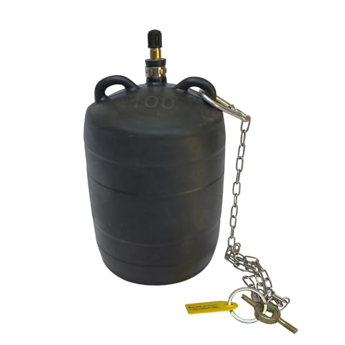 ROLING Inflatable Pipe Plug Balloon Plug,Pipe Pressure Test Plug,Plumbing Test Ball,Sewer Test Plug. (4 inch)