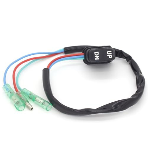 QuickMarine 18286A2 Power Boat Trim & Tilt Switch Assembly for Mercury Marine Outboard Motors Remote Control Box Replaces 87-16991A1 87-18286A26 87-18286A43