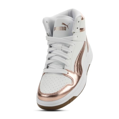 Image of Puma Womens Rebound Layup Luster Mid Shoes