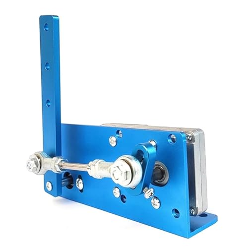 CFWWSAQ Motor Puerta Corredera Motor de Giro Alternativo 24V DC 12V, Motor de Engranaje, diseño Artesanal, máquina Wobbler automática, ángulo de Giro Ajustable de 20-120 Grados(24V 275times min,2)