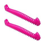 GARVALON 2 Piezas Cubiertas Protectoras para Cuchillas de Patines de Hielo Fundas Elásticas y Estirables para Patinaje Artístico y Hockey Accesorios de Protección para Patines Adultos
