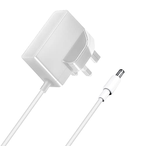 9V Charger UK Mains Plug Compatible with TP-Link Tapo C100 C200 C210 C310 C320WS TC60 TC70 C211 C110 Indoor Security Camera Replacement Power Adapter Cable 3M/9.8FT