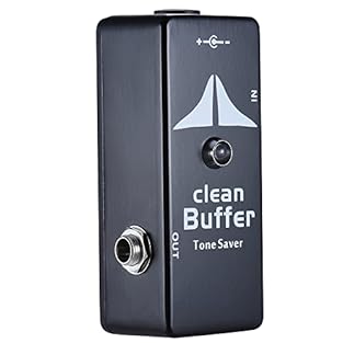 Advanced Buffer Technology: Reduce signal loss and preserve your guitar's tone with this effective buffer pedal for optimal sound quality Compact & Design: Featuring a mini size and robust zinc-aluminium alloy body, this pedal is built to withstand t...
