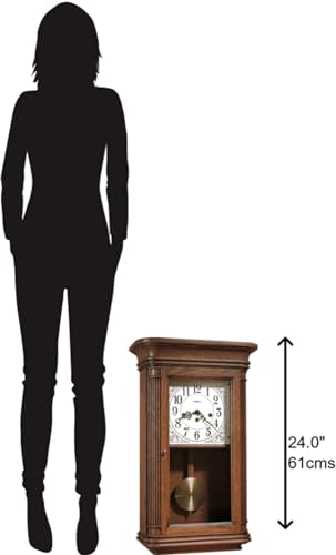 East Tawas Oak Pendulum Wall Clock