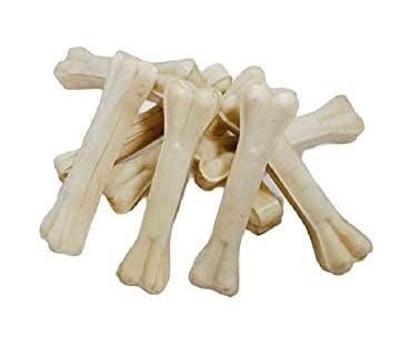 RvPaws Rawhide Snack Chewing Chew Bone for Dogs and Puppies 3 inches White (Pack of 10) (B09HMM5351) Amazon Price History, Amazon Price Tracker