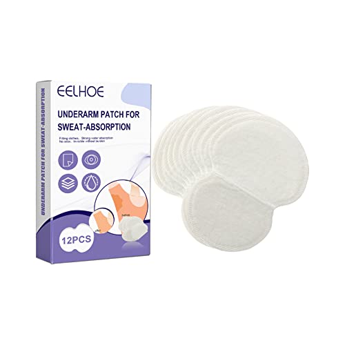 Coussinet Anti Transpirant Invisible, Autocollants Absorbant La Transpiration Des Aisselles, Coussinet Anti Transpirant Invisibles Sous Les Aisselles Patch(12pcs)