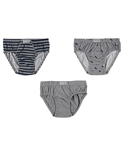 Kit De Cuecas Slip, Malwee Kids, Meninos, Cinza, G