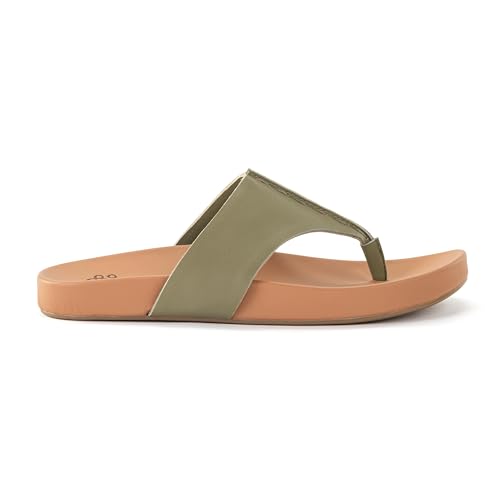 Image of The Sak Everly Slide Sandal - Women's Flat Fashion Slides with Soft Cushion Sole - Beach Slip On Sandals For Everyday