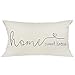 Home Sweet Home A593-12 Housse de coussin lombaire 30,5 x 50,8 cm