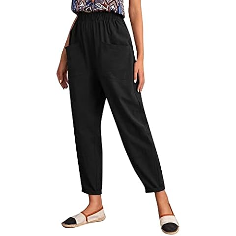 KAQQ Pantalones Vaqueros Elásticos para Mujer Cover