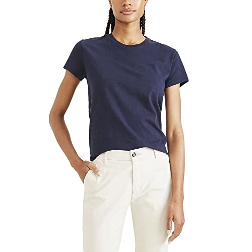 Dockers T-shirt Grafica Donna – Slim Fit In Cotone, Modello Classico