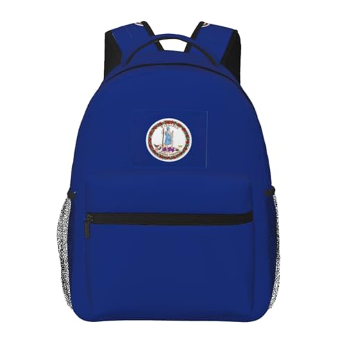 Mochila de ocio unisex de Virginia ligera contra el desorden diario