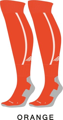 Image of JUST RIDER Men Sport Football Soccer Long Socks Over Knee High Sock Baseball Hockey