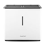 YougetTech 14.5 L Top Fill Luftbefeuchter, Verdunstungsme Luftbefeuchter, 3000 ml/h, automatische Abschaltung, Weiß