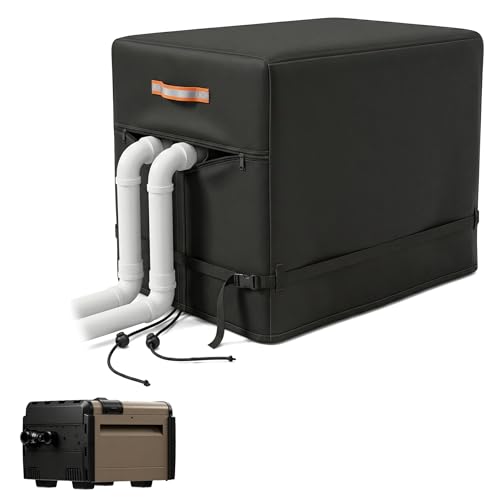 Pool Heater Cover for Hayward 600D Waterproof Heat Pump Cover for Outside Units for Winter Protection 42 L x 36 W x 32 H