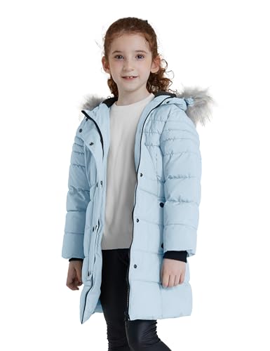 ZSHOW Girls' Long Winter Coat Parka Waterproof Warm Puffer Jacket2