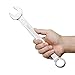 Jetech 1 Inch Combination Wrench - Industrial Grade Spanner with 12-Point Design, 15-Degree Offset, Made with Durable Chrome Vanadium Steel in Sand Blasted Finish, Forged, Heat-Treated, SAE
